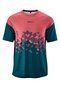MTB Jersey Men Short Sleeve MESORES red mauvewood