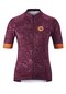Roadbike Jersey Women Short Sleeve SCALETTE violett prune