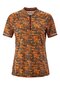 Damen Radtrikot kurzarm BOAZZO Orange Blau lionstail allover