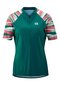 Damen Radtrikot kurzarm BEDOLLO Grün quetzal green