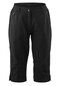 Dames 3/4 fietsbroek met binnenbroek Adventure Pants 3/4 W zwart 