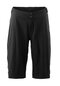 Damen MTB Radshorts mit Hipbag kurz Trail Shorts Hipbag W Schwarz black