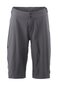 Damen MTB Radshorts mit Hipbag kurz Trail Shorts Hipbag W Grau mercury gray