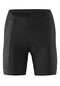 Damen Radhose kurz Capri Schwarz black