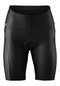 Damen Radhose mit Polster kurz Essential Shorts Soft Touch W Schwarz black